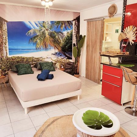 Le Studio Tahiti 4 Pers 600M De La Plage La Faviere بورم لي ميموزا المظهر الخارجي الصورة